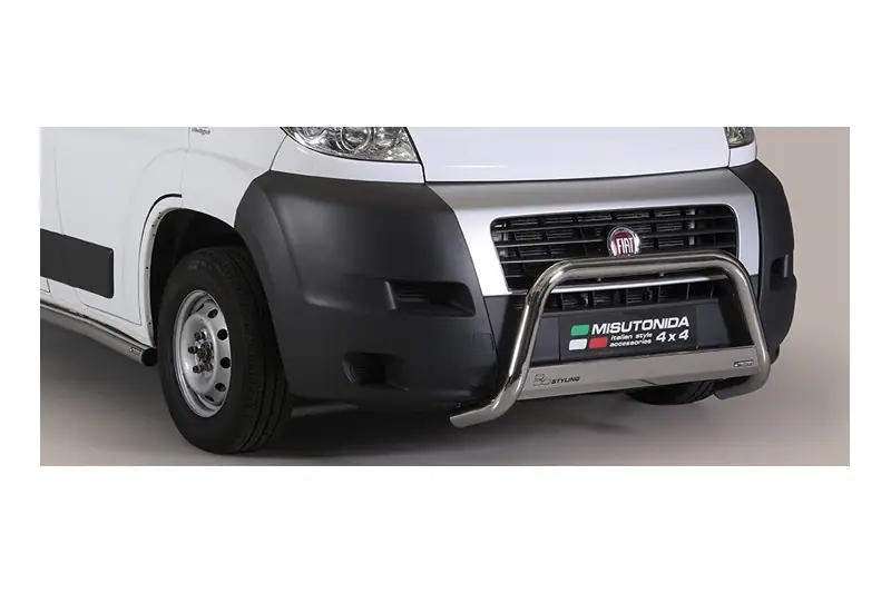 Medium bar, engraved ø63, mirror polished — Fiat Ducato (2006–2016)
