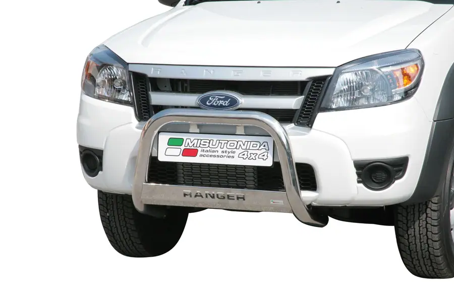 Medium bar, EC approved, engraved ø63, mirror polished — Ford Ranger (2007–2012)