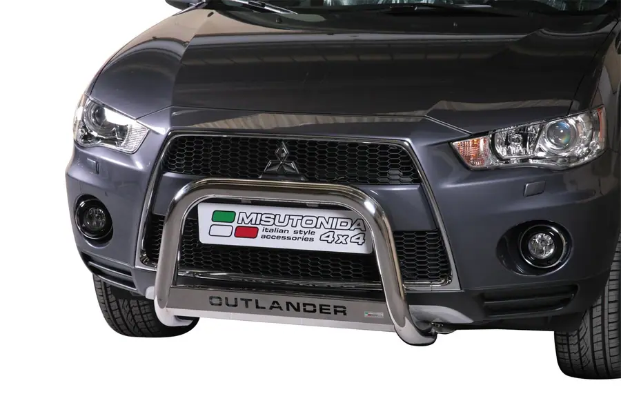 Esikaitseraud Medium, graveeringuga ø63, poleeritud — Mitsubishi Outlander (2010–2012)