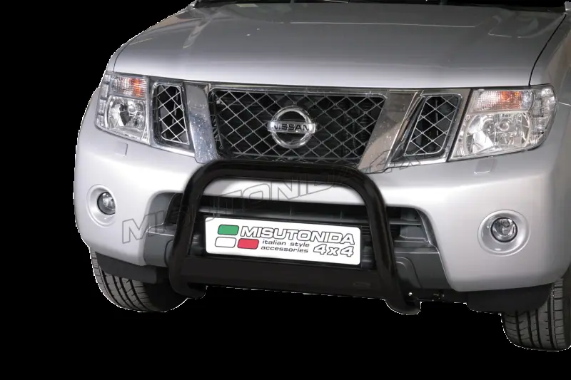 Medium bar, engraved ø63, black — Nissan Navara (2010–2015)