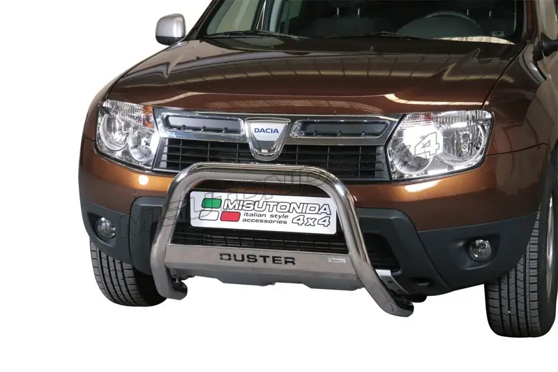Medium bar, engraved ø63, mirror polished — Dacia Duster (2010–2017)