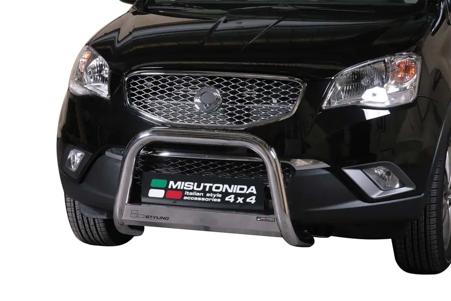 Esikaitseraud Medium, graveeringuga ø63, poleeritud — SsangYong Korando (2011–)
