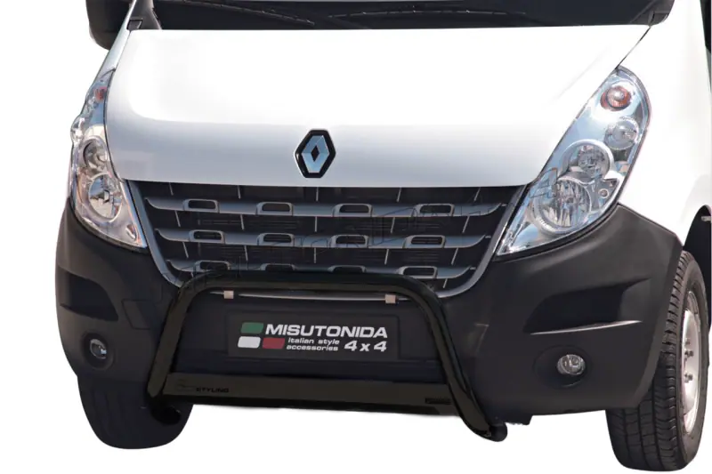 Esikaitseraud Medium, graveeringuga ø63, must — Renault Master (2010–2019)