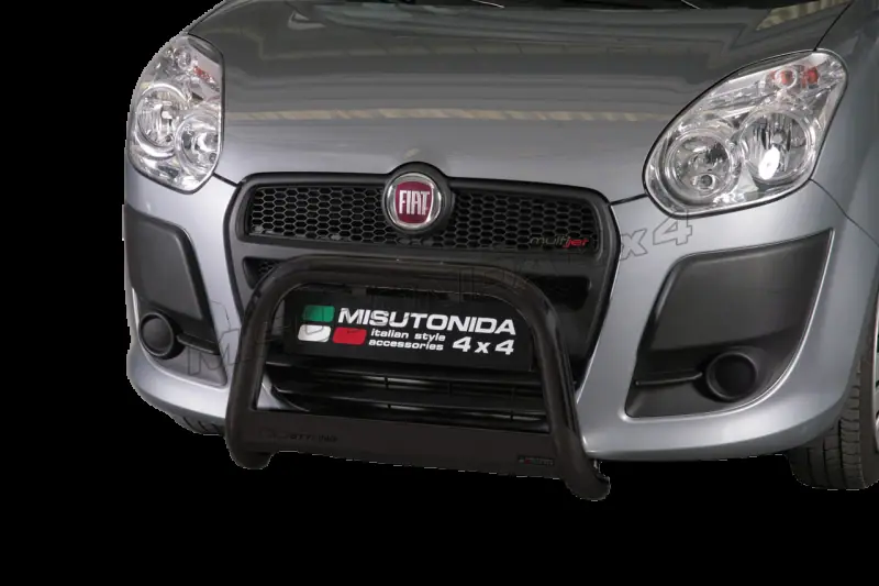 Esikaitseraud Medium, graveeringuga ø63, must — Fiat Doblò (2010–2015)