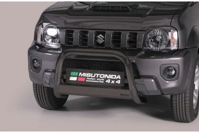 Esikaitseraud Medium, graveeringuga ø50, must — Suzuki Jimny (2012–2017)