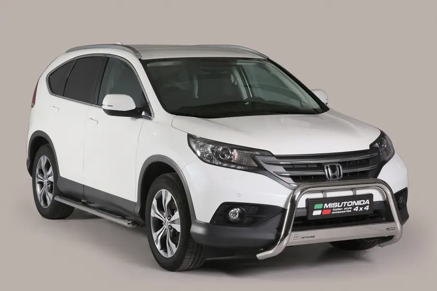Medium bar, engraved ø63, mirror polished — Honda CR-V (2012–2015)