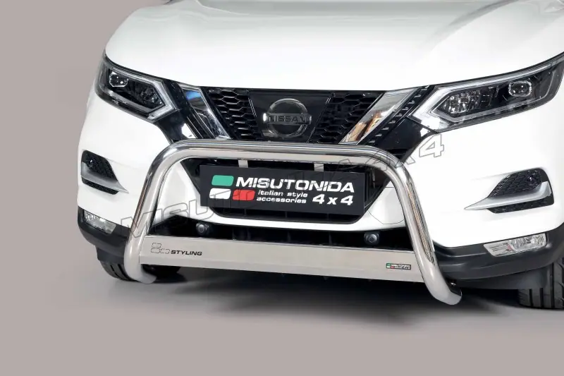 Esikaitseraud Medium, graveeringuga ø63, poleeritud — Nissan Qashqai (2013–2017)