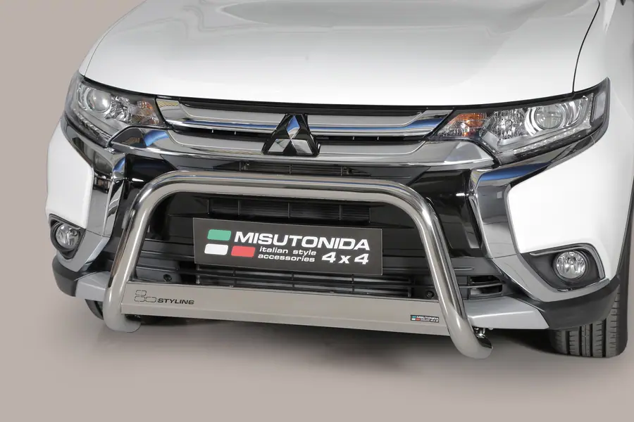 Дуга Medium, с гравировкой ø63, полированная — Mitsubishi Outlander (2015–2018)