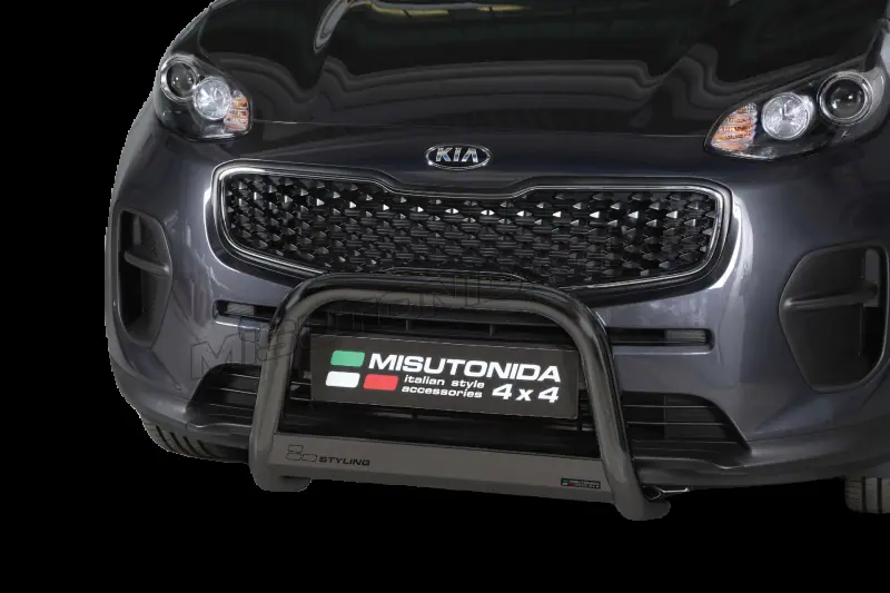 Medium bar, engraved ø63, black — Kia Sportage (2016–2017)