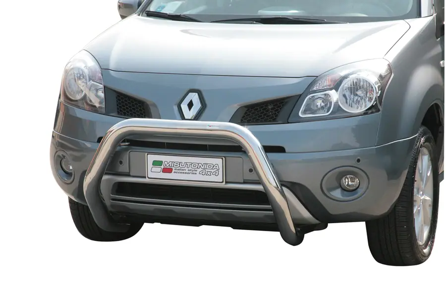 Super bar, EC approved ø76, mirror polished — Renault Koleos (2008–2011)