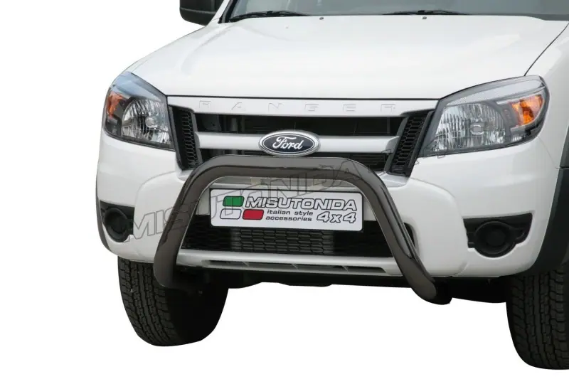 Super bar, EC approved ø76, black — Ford Ranger (2007–2012)