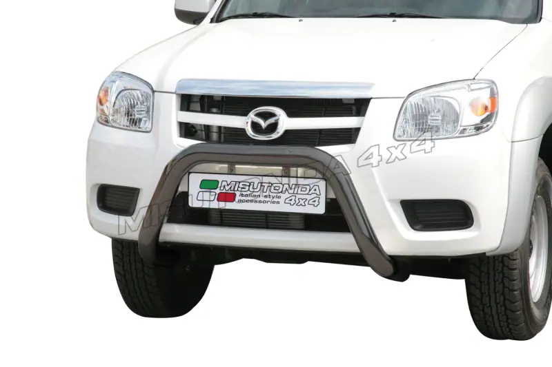 Дуга Super, одобрение ЕС ø76, чёрная — Mazda BT-50 (2009–2012)