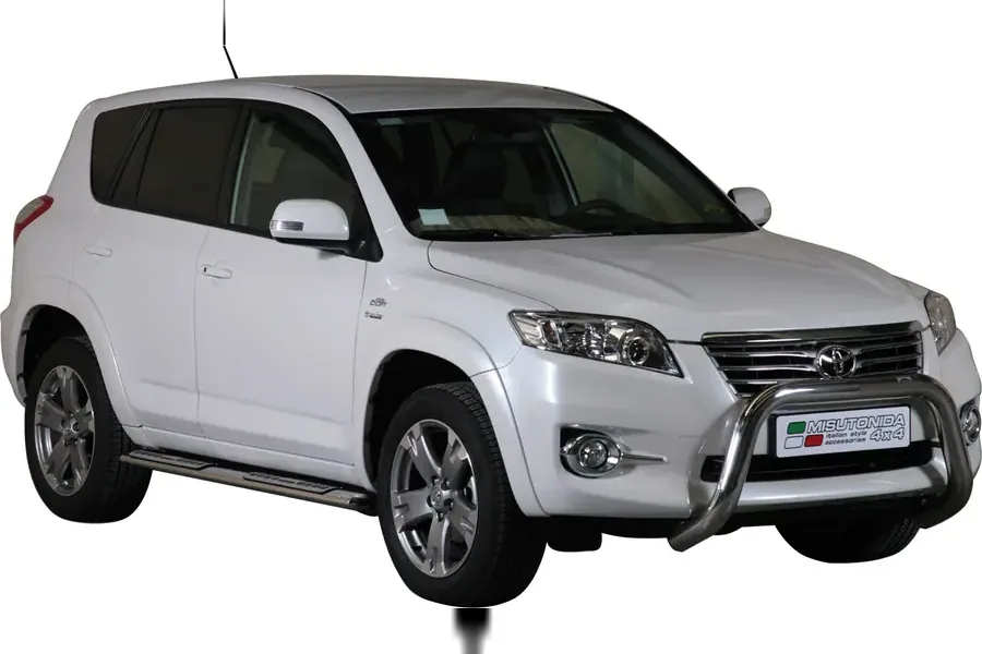 Дуга Super, одобрение ЕС ø76, полированная — Toyota RAV4 (2010–2013)