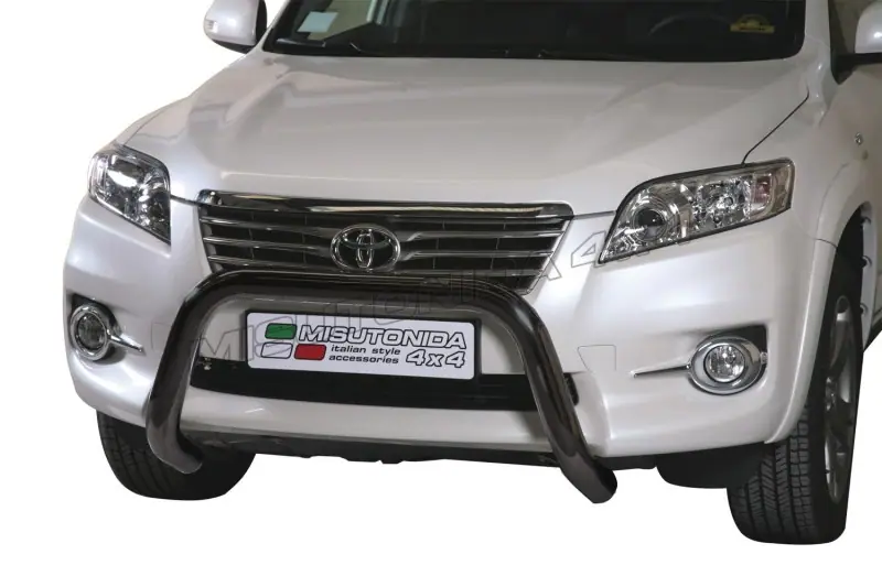 Дуга Super, одобрение ЕС ø76, чёрная — Toyota RAV4 (2010–2013)