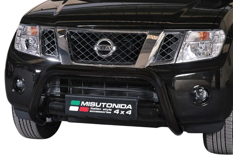 Super bar, EC approved ø76, black — Nissan Pathfinder (2010–)