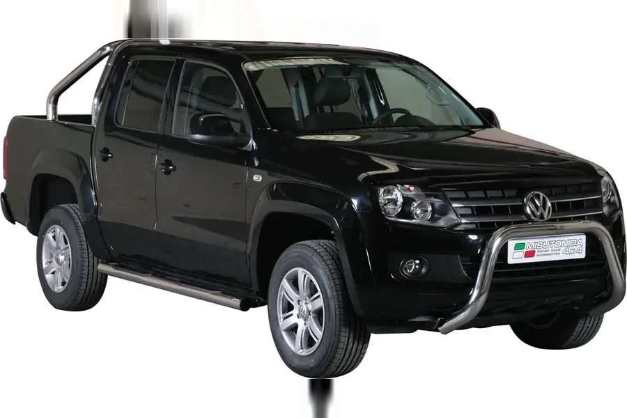 Esikaitseraud Super, EÜ tüübikinnitusega ø76, poleeritud — Volkswagen Amarok (2009–2016)