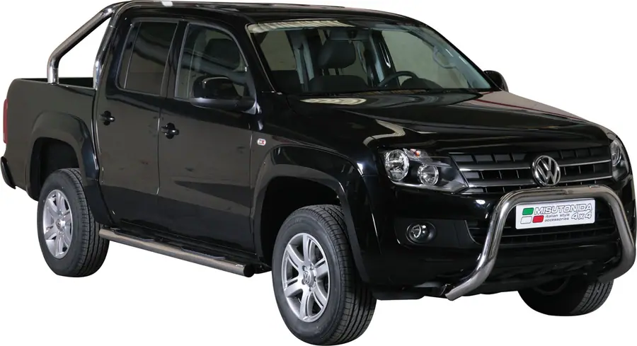 Esikaitseraud Super, EÜ tüübikinnitusega ø76, poleeritud — Volkswagen Amarok (2009–2016)