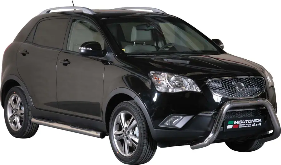 Esikaitseraud Super, EÜ tüübikinnitusega ø76, poleeritud — SsangYong Korando (2011–)