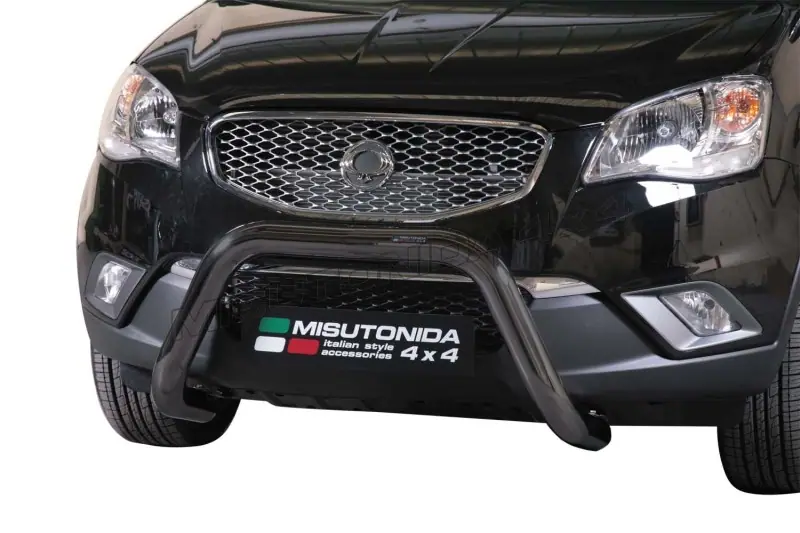 Esikaitseraud Super, EÜ tüübikinnitusega ø63, must — SsangYong Korando (2011–)