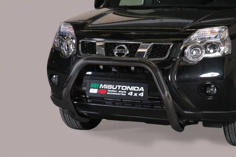 Super bar, EC approved ø76, black — Nissan X-Trail (2010–2014)