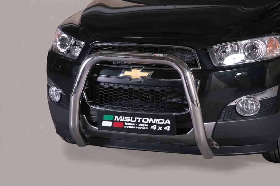 Super bar, EC approved ø76, mirror polished — Chevrolet Captiva (2011–)