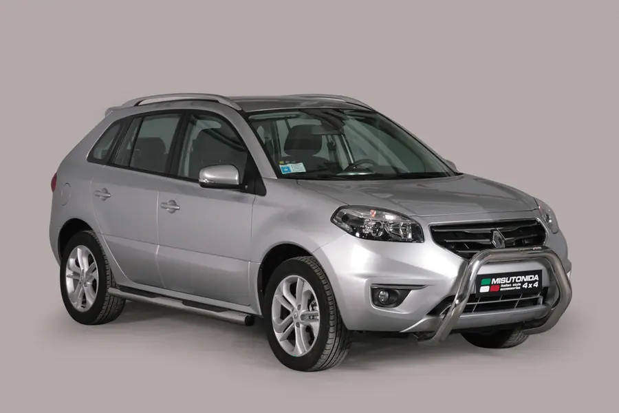 Super bar, EC approved ø76, mirror polished — Renault Koleos (2011–)