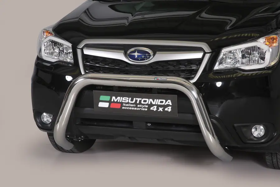 Esikaitseraud Super ø76, poleeritud — Subaru Forester (2013–)