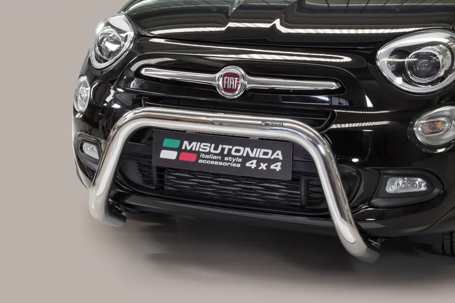 Super bar ø76, mirror polished — Fiat 500X (2015–)