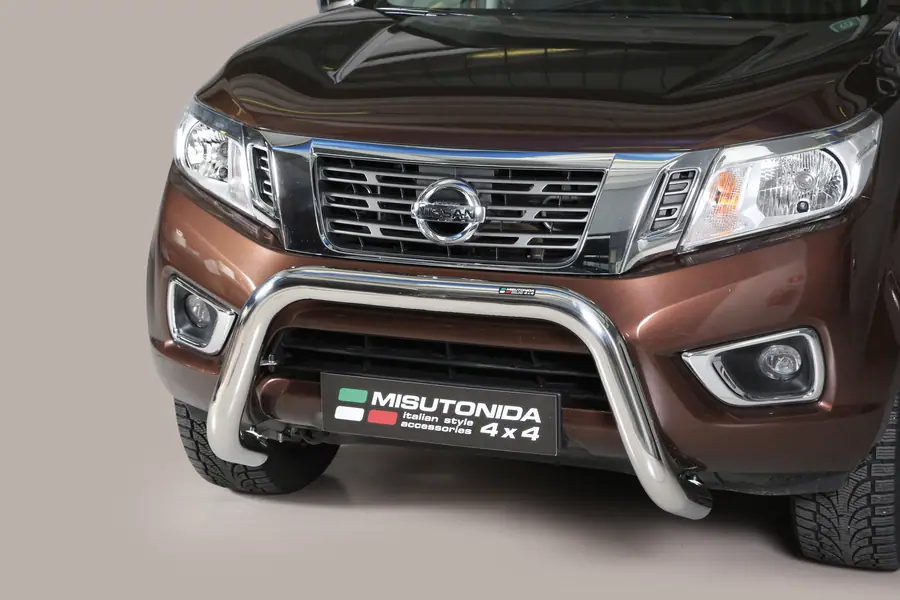 Дуга Super, одобрение ЕС ø76, полированная — Nissan Navara NP300 (2015–)