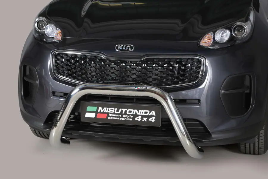 Дуга Super ø76, полированная — Kia Sportage (2016–2017)
