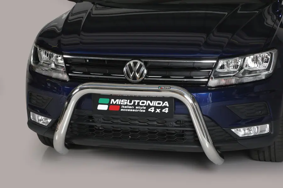 Super bar ø76, mirror polished — Volkswagen Tiguan (2016–)