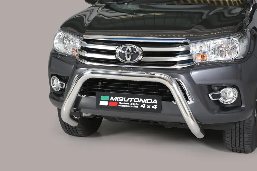 Дуга Super ø76, полированная — Toyota Hilux (2015–)