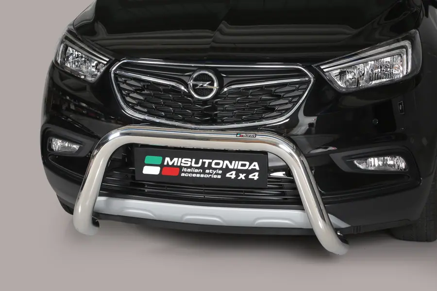 Super bar ø76, mirror polished — Opel Mokka (2016–2020)