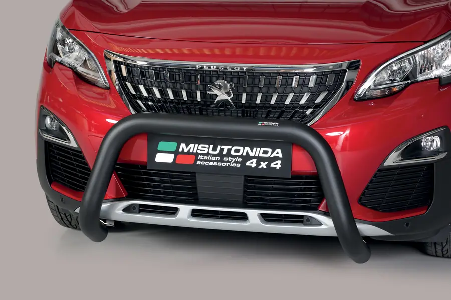 Esikaitseraud Super ø76, must — Peugeot 3008 (2018–)