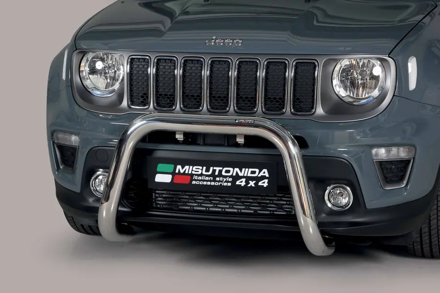 Super bar ø76, mirror polished — Jeep Renegade (2018–)