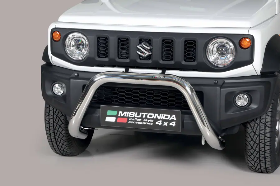 Esikaitseraud Super ø76, poleeritud — Suzuki Jimny (2018–)