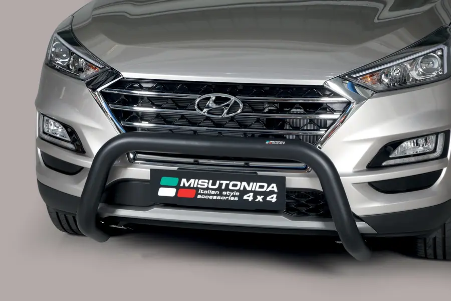 Esikaitseraud Super ø76, must — Hyundai Tucson (2018–)