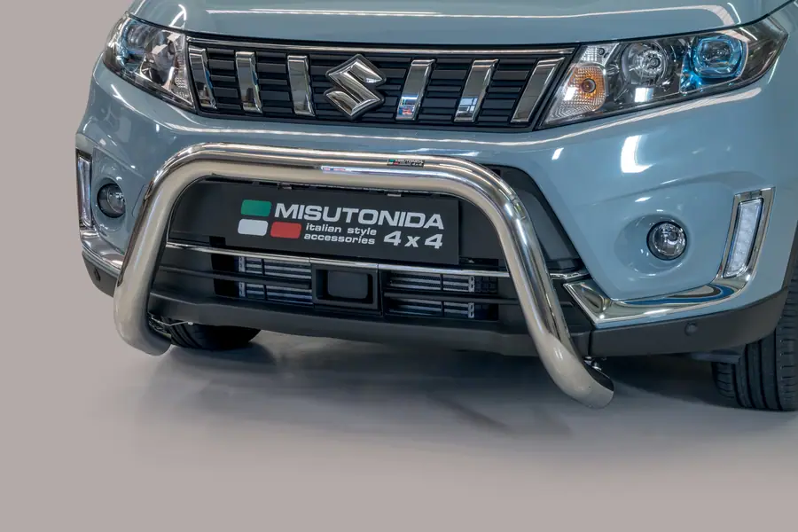 Esikaitseraud Super ø76, poleeritud — Suzuki Vitara (2019–)