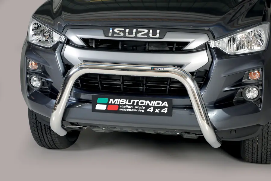 Super bar ø76, mirror polished — Isuzu D-Max (2020–)