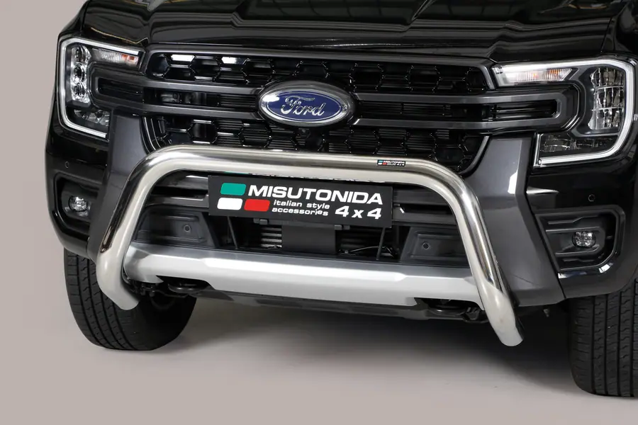 Esikaitseraud Super ø76, poleeritud — Ford Ranger (2023–)