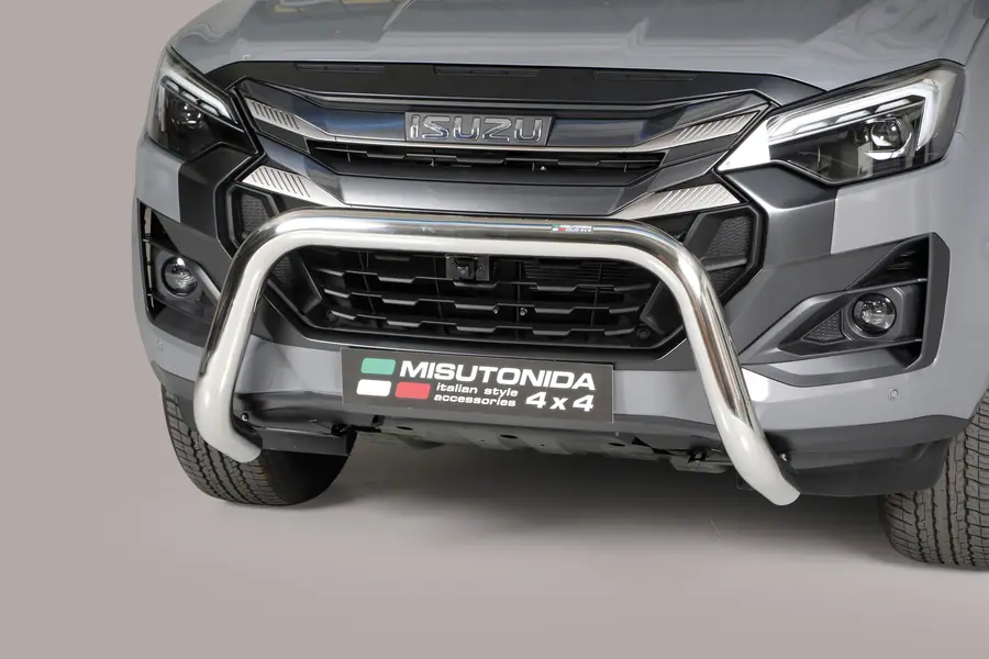 Super bar, EC approved ø76, mirror polished — Isuzu D-Max (2026–)