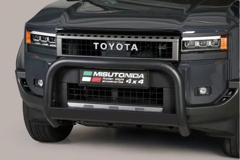 Super bar, EC approved, engraved ø76, black — Toyota Land Cruiser 250 (2024–)