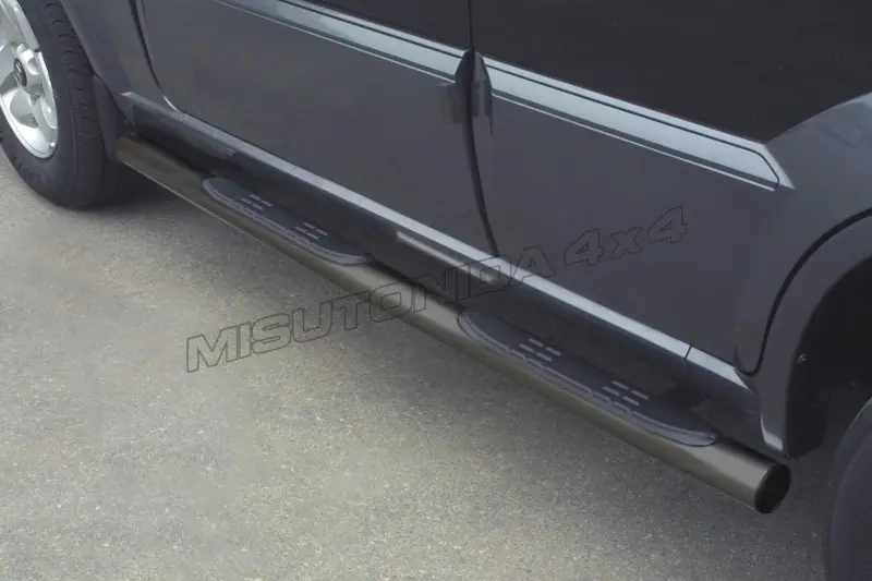 Astmelauad Grand Pedana, plastastmetega ø76, must — Hyundai Terracan (2001–2004)