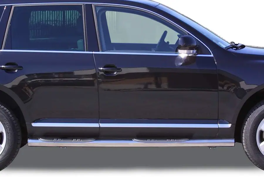 Astmelauad Grand Pedana, plastastmetega ø76, poleeritud — Volkswagen Touareg (–2007)