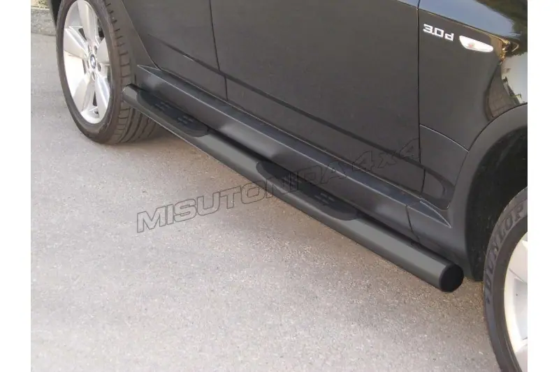 Astmelauad Grand Pedana, plastastmetega ø76, must — BMW X3 (2003–)