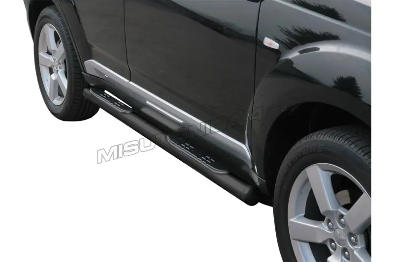 Astmelauad Grand Pedana, plastastmetega ø76, must — Mitsubishi Outlander (2007–2010)