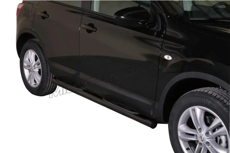 Astmelauad Grand Pedana, plastastmetega ø76, must — Nissan Qashqai (2010–2013)