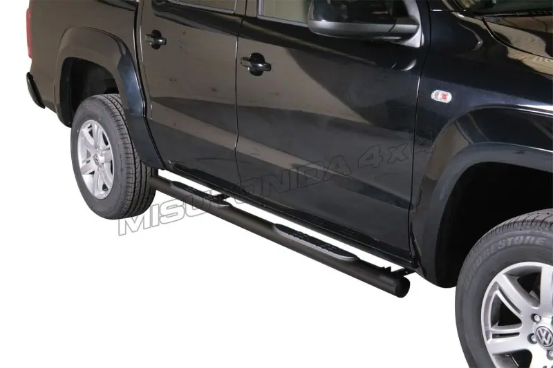 Astmelauad Grand Pedana, plastastmetega ø76, must — Volkswagen Amarok (2009–2016)