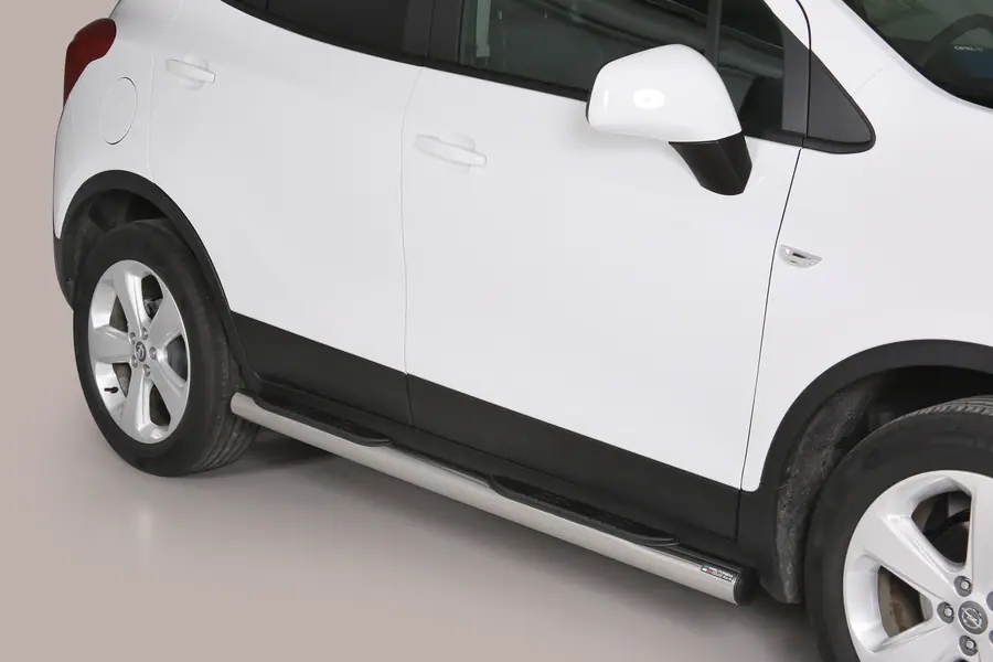 Astmelauad Grand Pedana, plastastmetega ø76, poleeritud — Opel Mokka (2012–2016)
