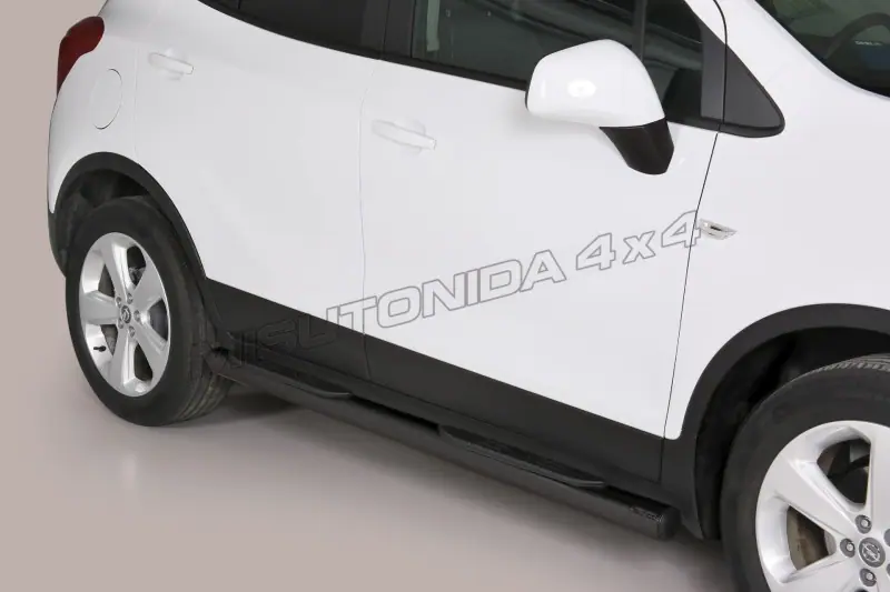Astmelauad Grand Pedana, plastastmetega ø76, must — Opel Mokka (2012–2016)